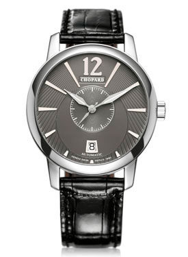 Chopard L.U.C Classic Twin Jose Carreras Automatic Black Dial Men's Watch #161909-1001 - Watches of America