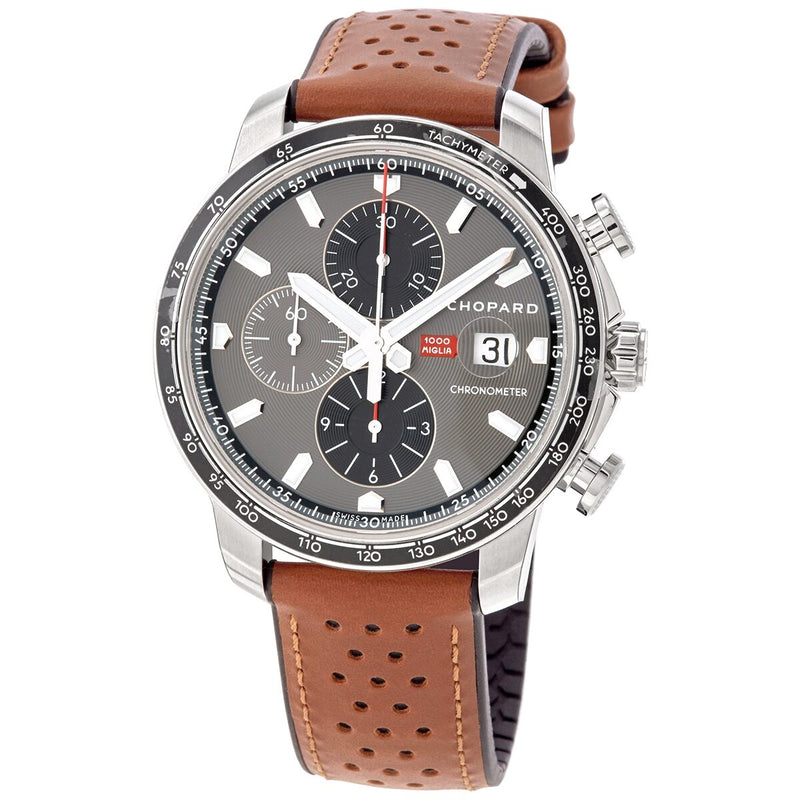 Chopard Mille Miglia 2019 Race Edition Chronograph Automatic Grey Dial Men's Watch #168571-3004 - Watches of America