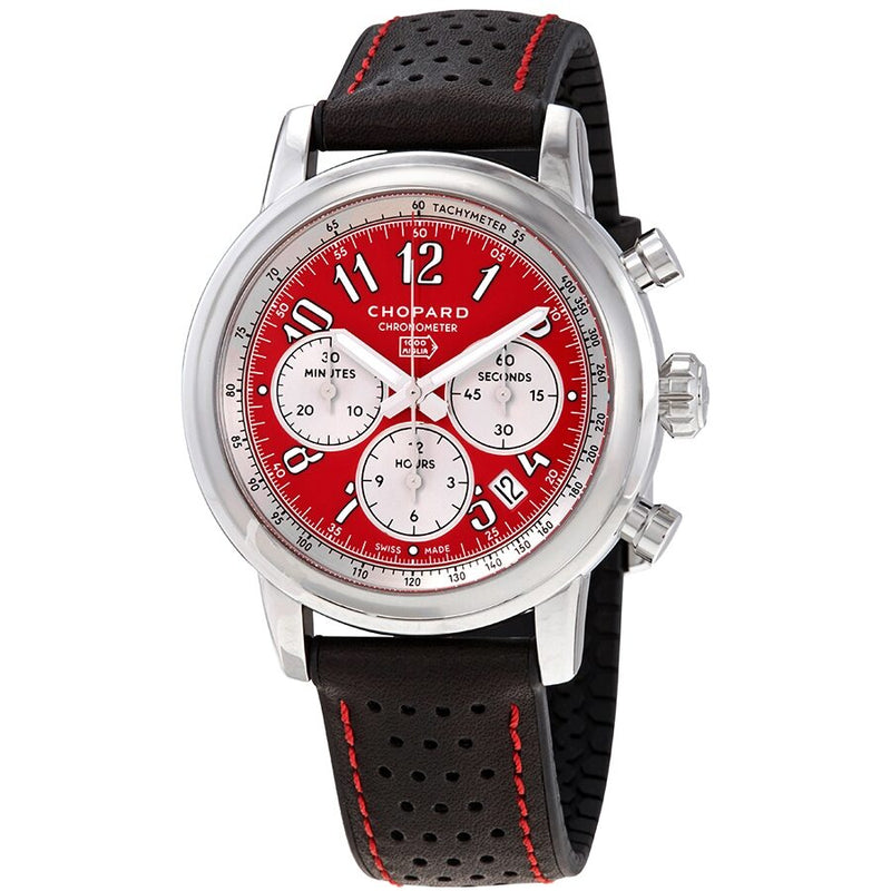 Chopard Mille Miglia Chronograph Automatic Red Dial Limited Edition Men's Watch #168589-3008 - Watches of America