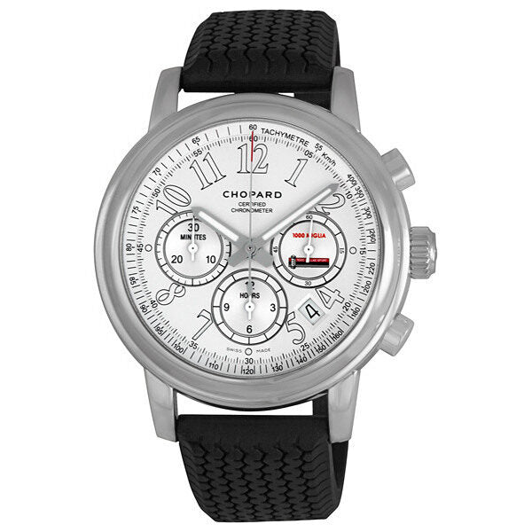 Chopard Mille Miglia Chronograph White Dial Watch 16/5811-3007#168511-3007 - Watches of America