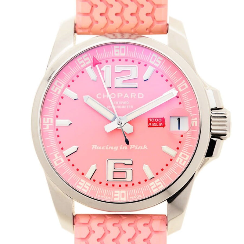 Chopard Mille Miglia Gran Turismo XL Pink Dial Ladies Watch 168997