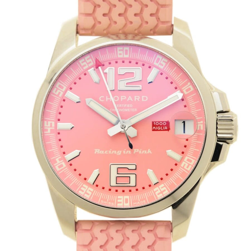 Chopard Mille Miglia Gran Turismo XL Pink Dial Ladies Watch 168997