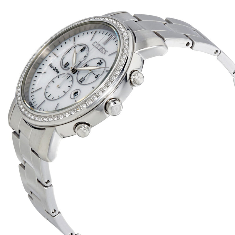 Citizen AML White Dial Stainless Steel Ladies Watch CZ#FB1410-58A - Watches of America #2