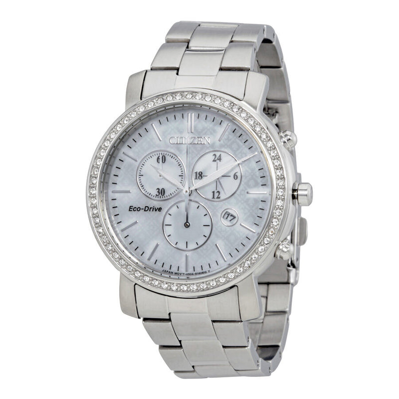 Citizen AML White Dial Stainless Steel Ladies Watch CZ#FB1410-58A - Watches of America