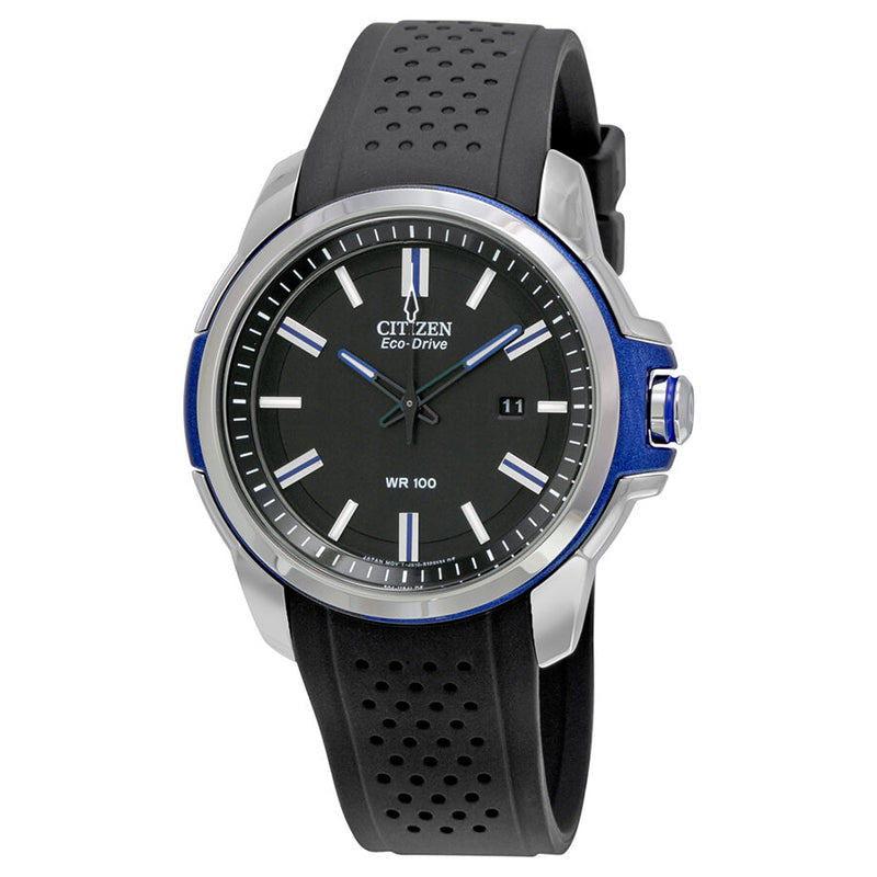Citizen AR Eco-Drive Black Dial Men's Watch #AW1151-04E - Watches of America