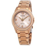 Citizen AR Eco-Drive Pink Dial Ladies Watch #FE7053-51X - Watches of America