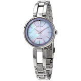 Citizen Axiom Mother of Pearl Ladies Watch #EM0630-51D - Watches of America