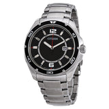 Citizen Black Dial Quartz Men's Watch #BK2520-53E - Watches of America