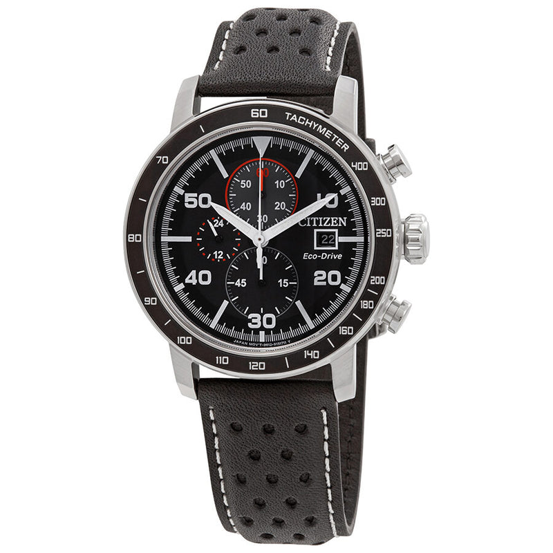 Citizen Brycen Chronograph Black Dial Men's Watch #CA0649-14E - Watches of America