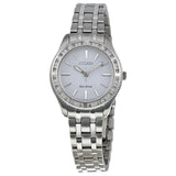 Citizen Carina White Dial Stainless Steel Ladies Watch #EM0240-56A - Watches of America