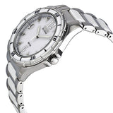 Citizen Ceramic Eco-Drive Diamond White Dial Ladies Watch #EM0030-59A - Watches of America #2