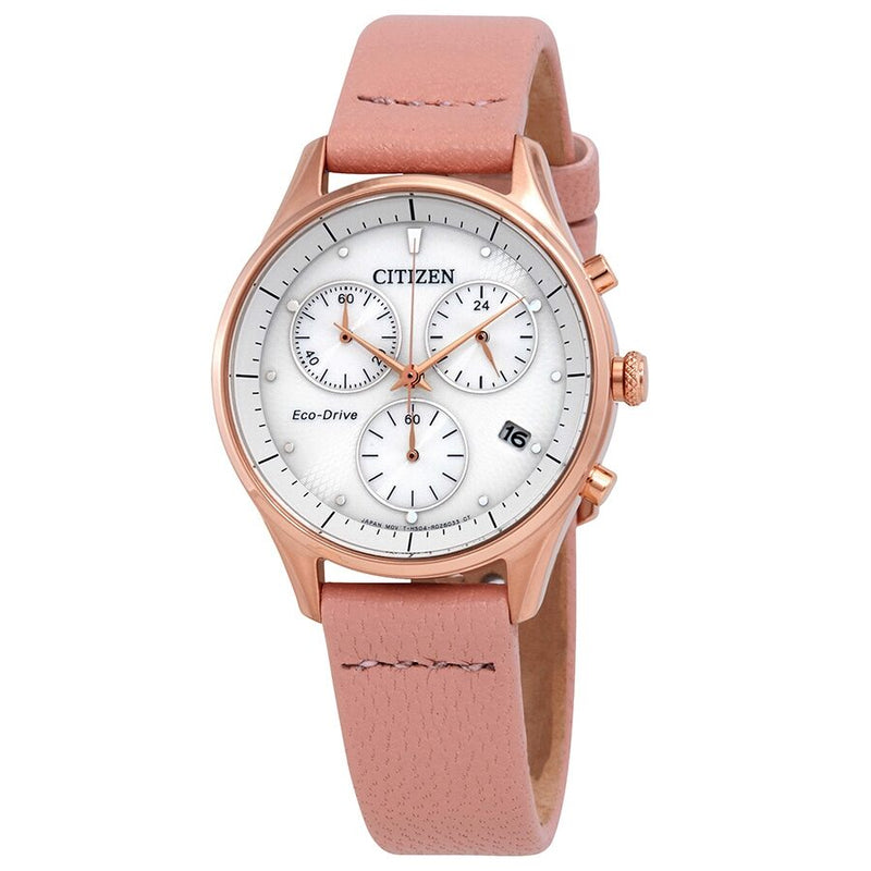 Citizen Chandler Eco-Drive Chronograph Ladies Watch #FB1443-08A - Watches of America
