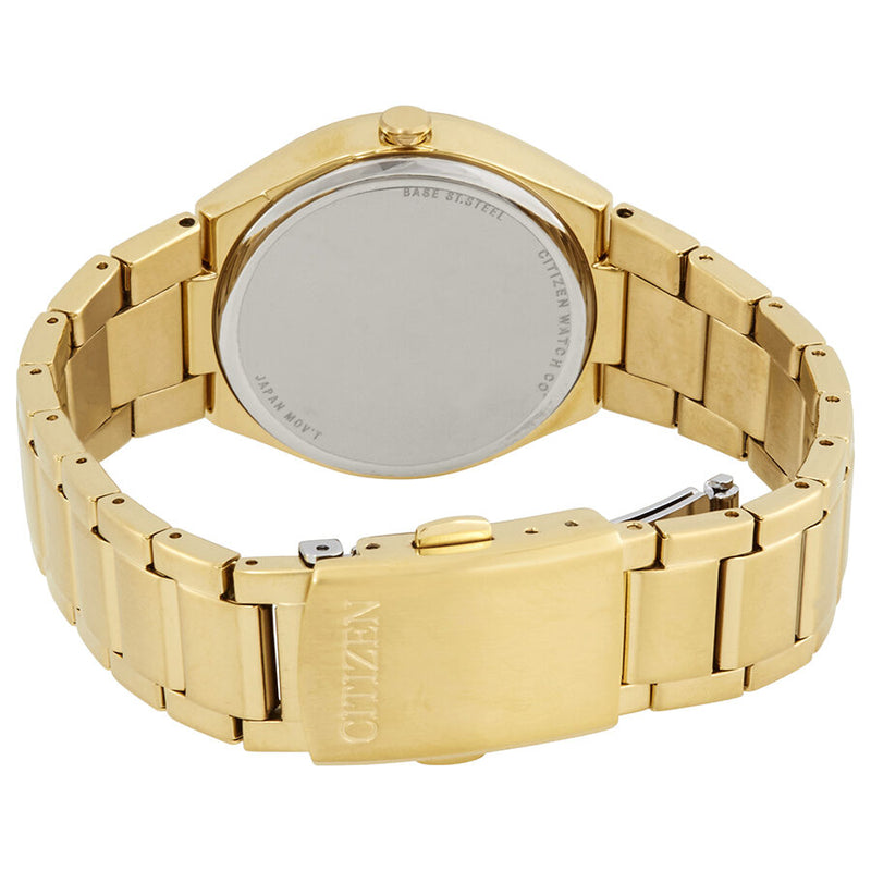 Citizen Chandler Silver Dial Yellow Gold-tone Ladies Watch #FE6022-85A - Watches of America #3