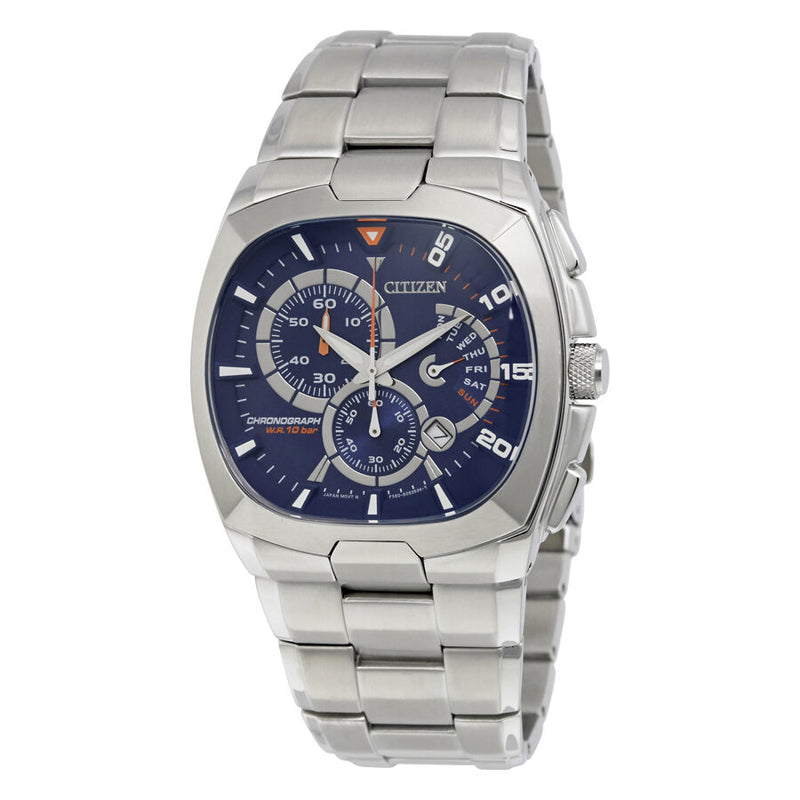 Citizen Chronograph Blue Dial Men's Watch #AN9000-53M - Watches of America