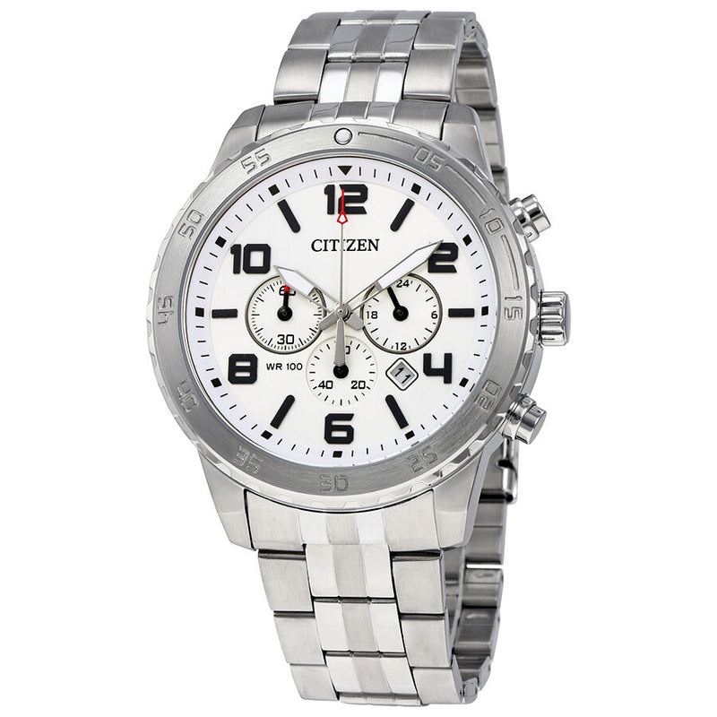 Citizen Chronograph Silver Dial Men's Watch #AN8130-53A - Watches of America