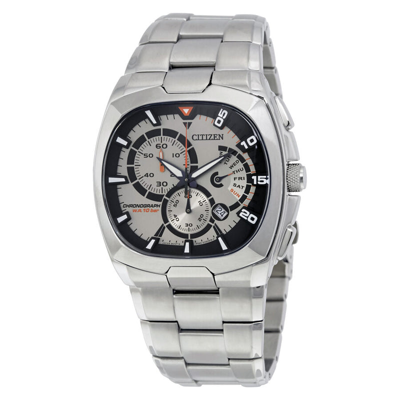 Citizen Chronograph Silver Dial Men's Watch #AN9000-53C - Watches of America