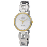 Citizen Citizen L Silver Dial Ladies Watch #EM0424-53A - Watches of America