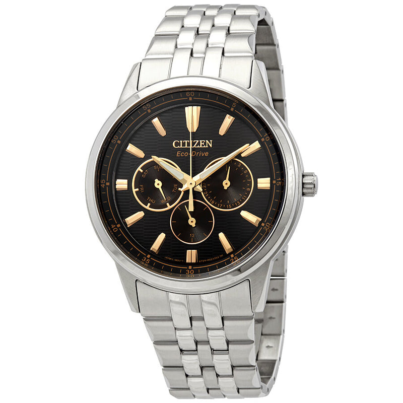 Citizen Corso Eco-Drive Black Dial Men's Watch #BU2070-55E - Watches of America