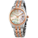 Citizen Corso Light Champagne Mother of Pearl Dial Two-Tone Ladies Watch #EV1036-51Y - Watches of America