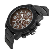 Citizen Drive Brown Dial Chronograph Black IP Stainless Steel Men's Watch #AT2275-56X - Watches of America #2