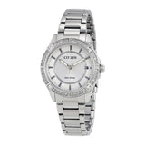 Citizen Drive Silver Dial Ladies Watch #FE6060-51A - Watches of America