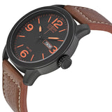 Citizen Eco Drive Black Dial Brown Leather Men's Watch #BM8475-26E - Watches of America #2