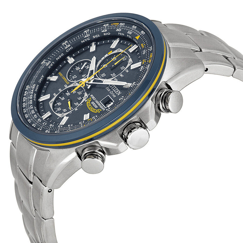 Citizen Eco Drive Blue Angels Chronograph Men's Watch #AT8020-54L - Watches of America #2