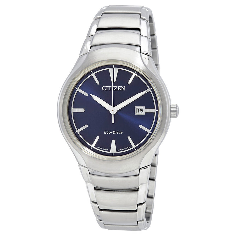 Citizen Eco-Drive Blue Dial Stainless Steel Men's Watch #AW1550-50L - Watches of America