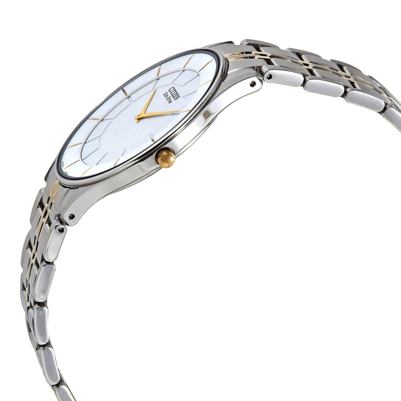 Citizen Eco-Drive Stiletto White Dial Men's Watch #AR3014-56A - Watches of America #2