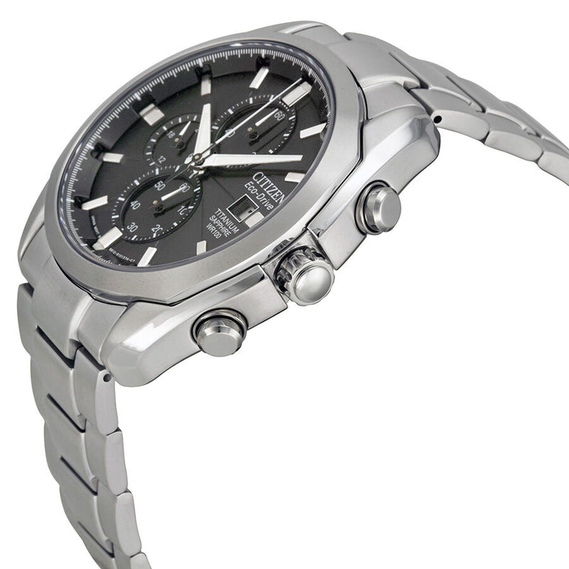 Citizen Eco-Drive Titanium Chronograph Men's Watch #CA0020-56E - Watches of America #2