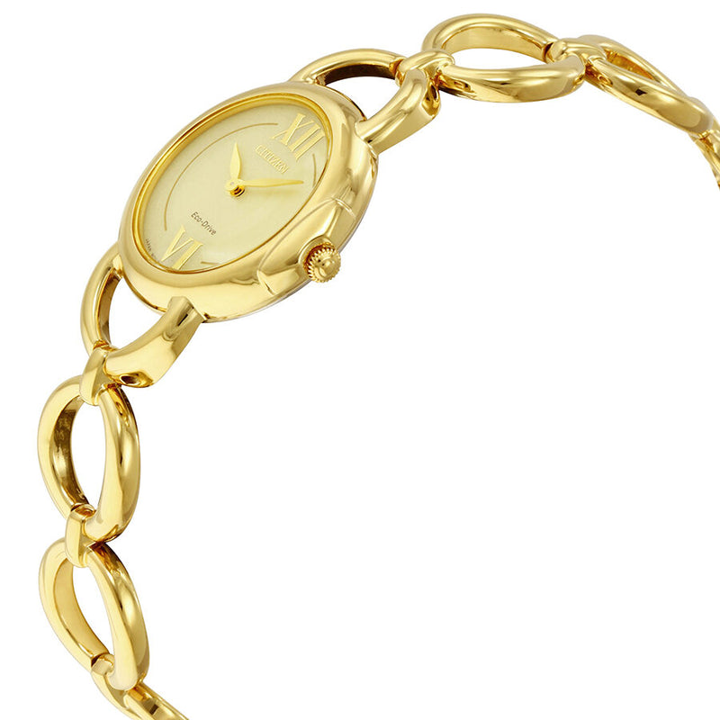 Citizen Jolie Gold Dial Ladies Watch #EX1452-53P - Watches of America #2