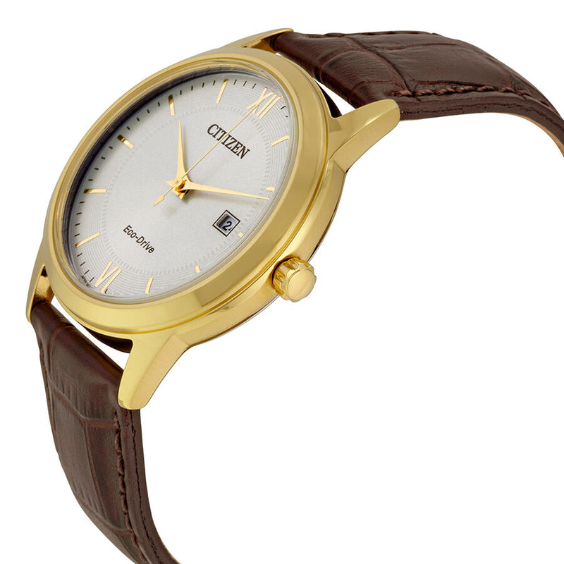 Citizen Men's Straps Eco-Drive Ivory White Dial Watch #AW1232-04A - Watches of America #2