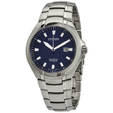 Citizen Paradigm Super Titanium Eco-Drive Blue Dial Men's Watch #BM7431-51L - Watches of America
