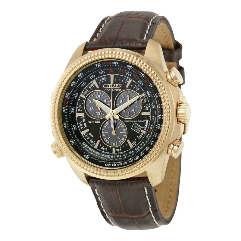 Citizen Perpetual Calendar Chronograph Eco-Drive Men's Watch #BL5403-03X - Watches of America