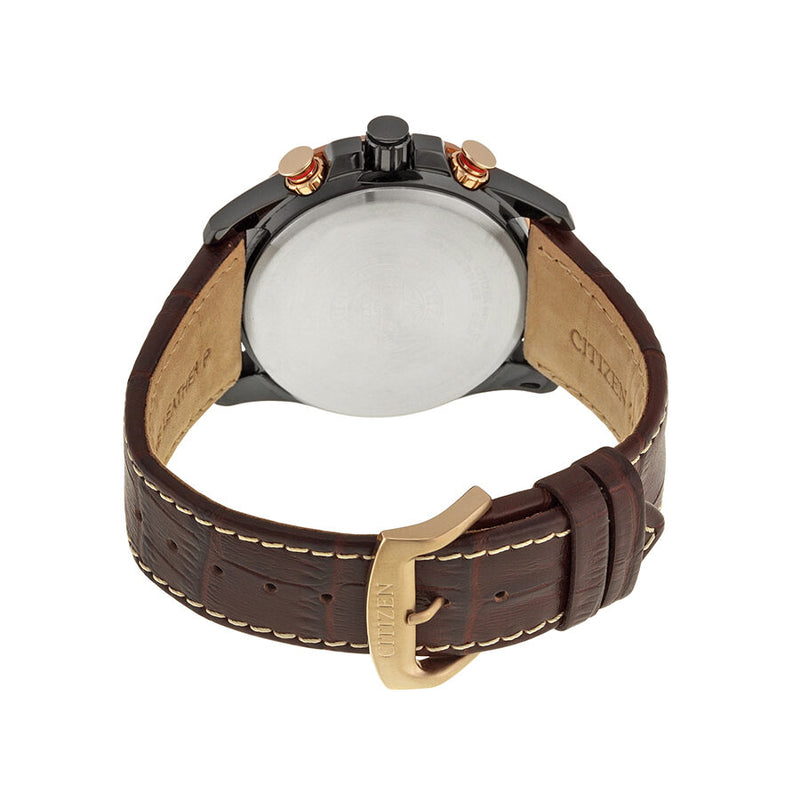 Citizen Perpetual Chrono A-T Dark Brown Dial Men's Watch #AT4006-06X - Watches of America #3