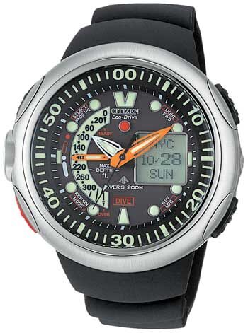 Citizen Professional Diver Aqualand Eco-Drive Men's Watch #JV0010-08E - Watches of America