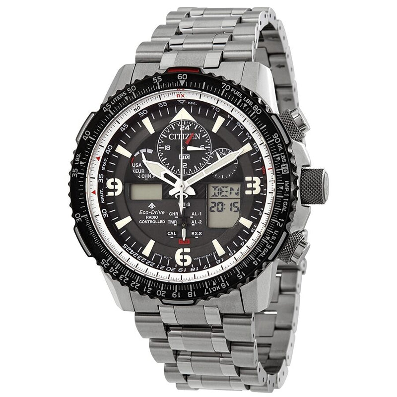 Citizen Promaster Skyhawk A-T Eco-Drive Stainless Steel Men's Watch #JY8070-54E - Watches of America