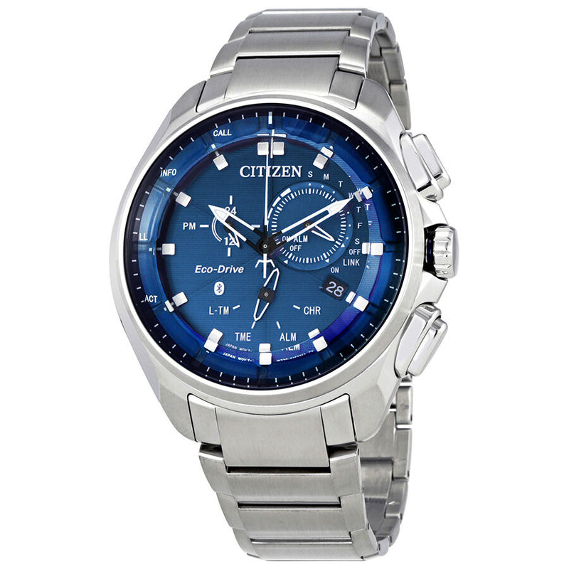 Citizen Proximity Pryzm Bluetooth Blue Dial Men's Watch #BZ1021-54L - Watches of America