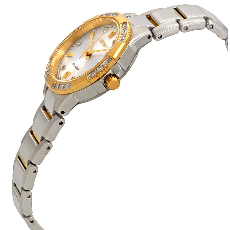 Citizen Riva Diamond Silver Dial Ladies Watch #EW2464-55A - Watches of America #2