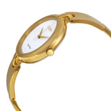 Citizen Silhouette Bangle Eco-Drive Gold-Tone Stainless Steel Ladies Watch #EM0222-82A - Watches of America #2