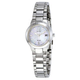 Citizen Silhouette Eco-Drive Mother of Pearl Dial Ladies Watch #EW1670-59D - Watches of America