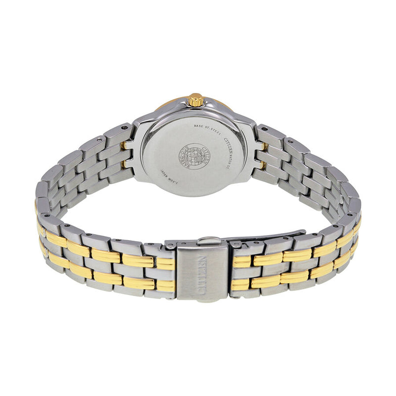 Citizen Silhouette Eco-Drive White Dial Two-tone Ladies Watch #EW1544-53A - Watches of America #3