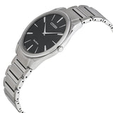 Citizen Stiletto Eco-Drive Black Dial Stainless Steel Men's Watch #AR3070-55E - Watches of America #2