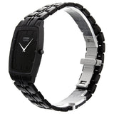 Citizen Stiletto Eco-Drive Black Dial Black IP Stainless Steel Men's Watch #AR3025-50E - Watches of America #2