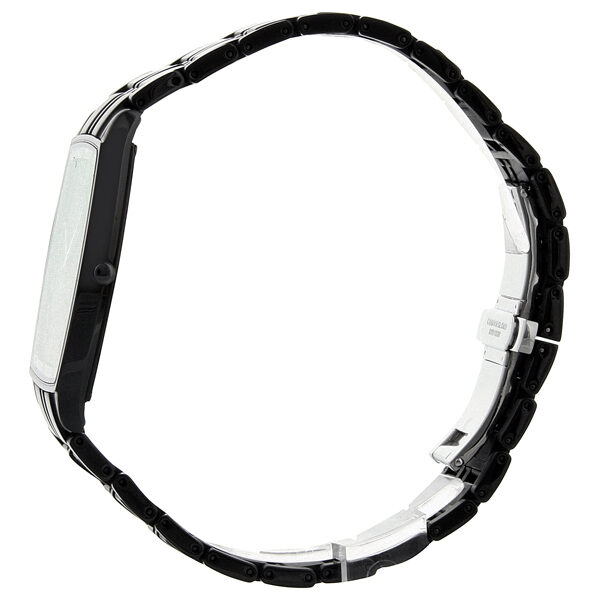 Citizen Stiletto Eco-Drive Black Dial Black IP Stainless Steel Men's Watch #AR3025-50E - Watches of America #3