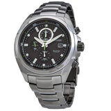 Citizen Titanium Eco-Drive Black Dial Men's Watch #CA0190-56E - Watches of America