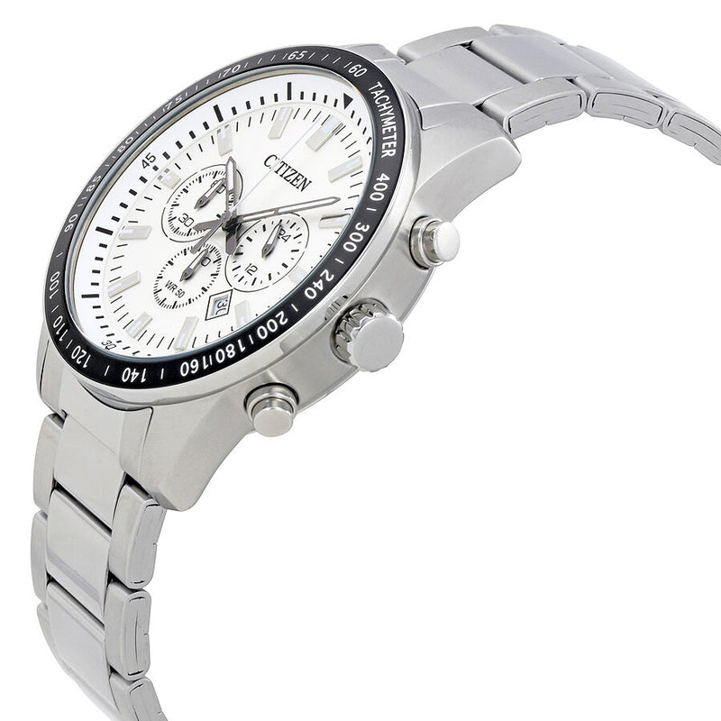 Citizen White Dial Men's Chronograph Watch #AN8071-51A - Watches of America #2
