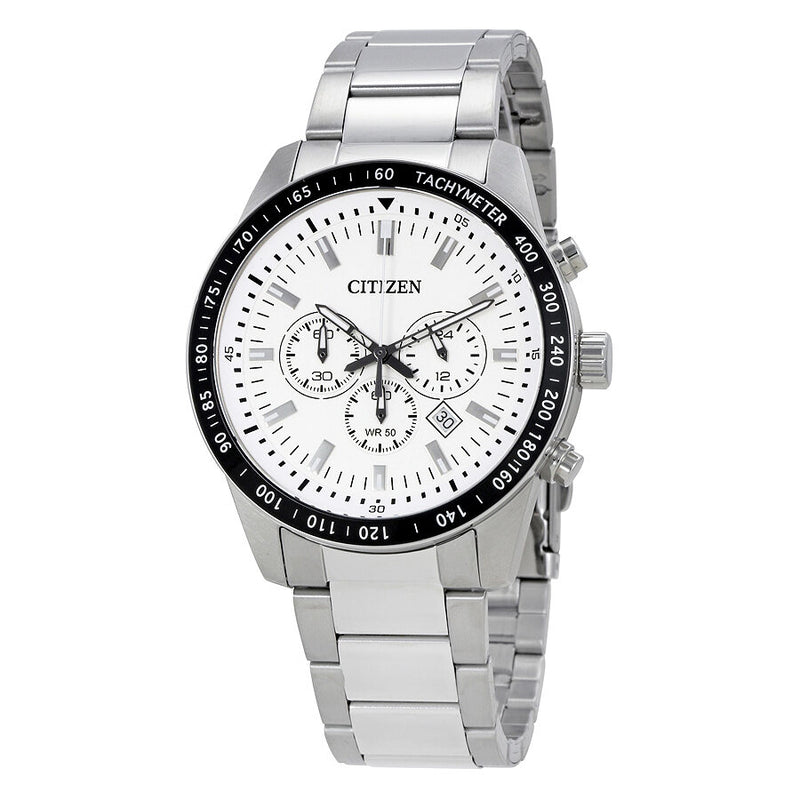 Citizen White Dial Men's Chronograph Watch #AN8071-51A - Watches of America