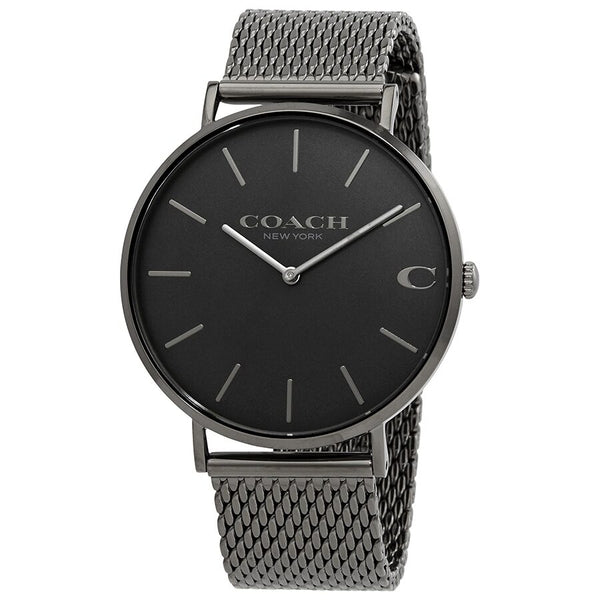 Coach Charles Quartz Black Dial Men's Watch 14602145 - Watches of America