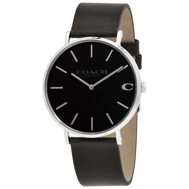 Coach Charles Quartz Black Dial Men's Watch 14602149 - Watches of America